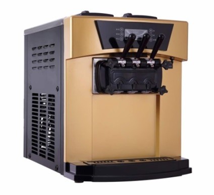 2 tank soft ice cream machine