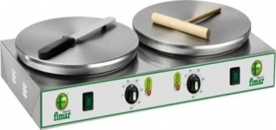 Powerful FIMAR Double Electric Crepe Maker