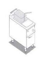Single Burner Gas Fryer