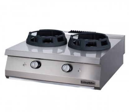 2-Burner Wok Gas Range