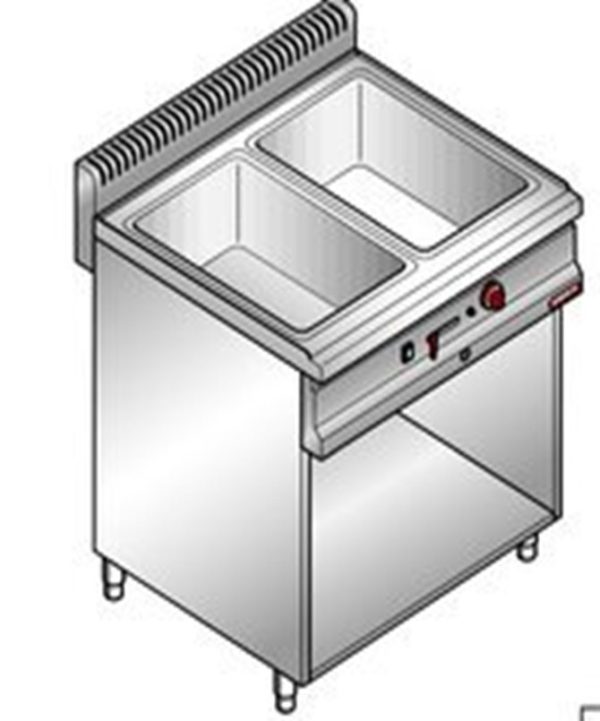 2 pan bain marie