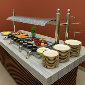 Refrigerated Salad Buffet