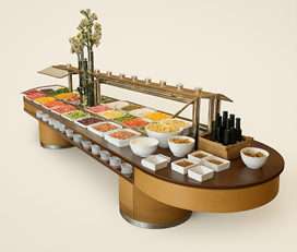 refrigerated salad buffet