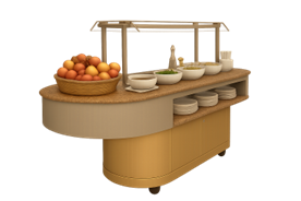 refrigerated salad buffet